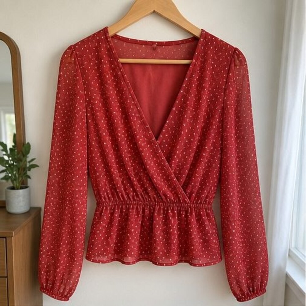 Lilac Puff Sleeve Top